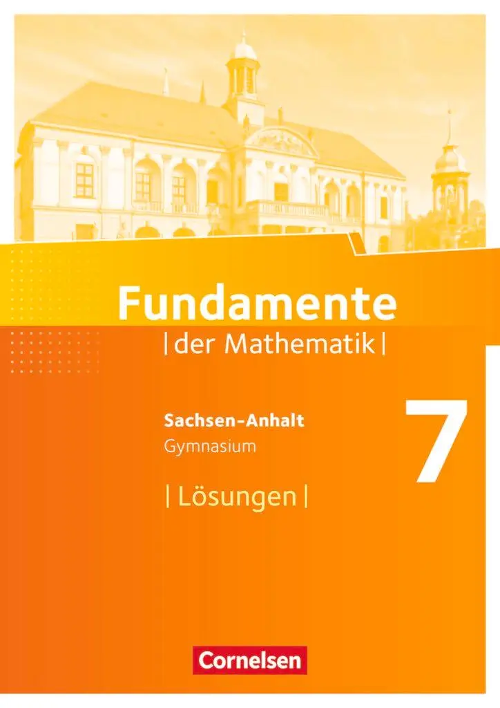 Cover: 9783060094813 | Fundamente der Mathematik 7. Schuljahr. Lösungen zum Schülerbuch...