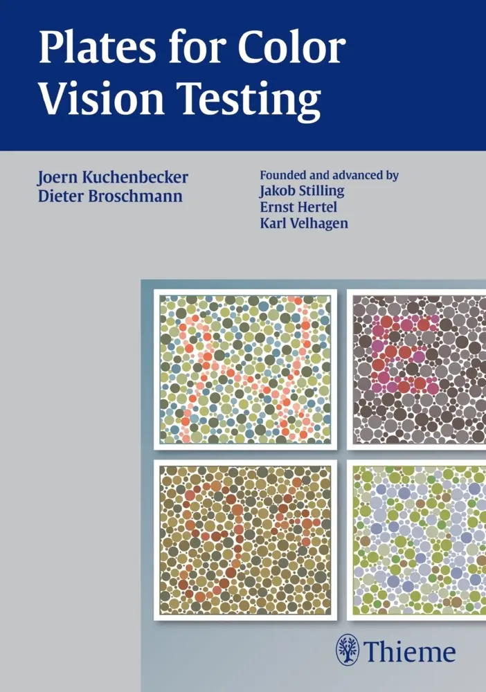 Cover: 9783131754813 | Plates for Color Vision Testing | Jörn Kuchenbecker (u. a.) | Buch