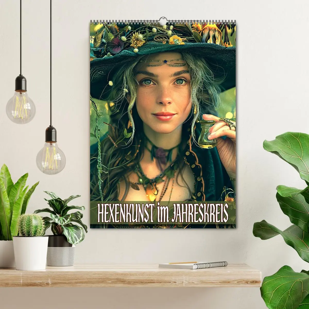 Bild: 9783516274813 | Hexenkunst im Jahreskreis (Wandkalender 2026 DIN A2 hoch), CALVENDO...