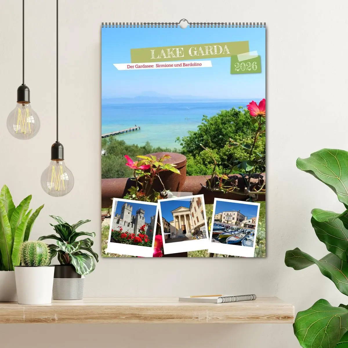 Bild: 9783516344813 | LAKE GARDA DerGardasee: Sirmione und Bardolino (Wandkalender 2026...