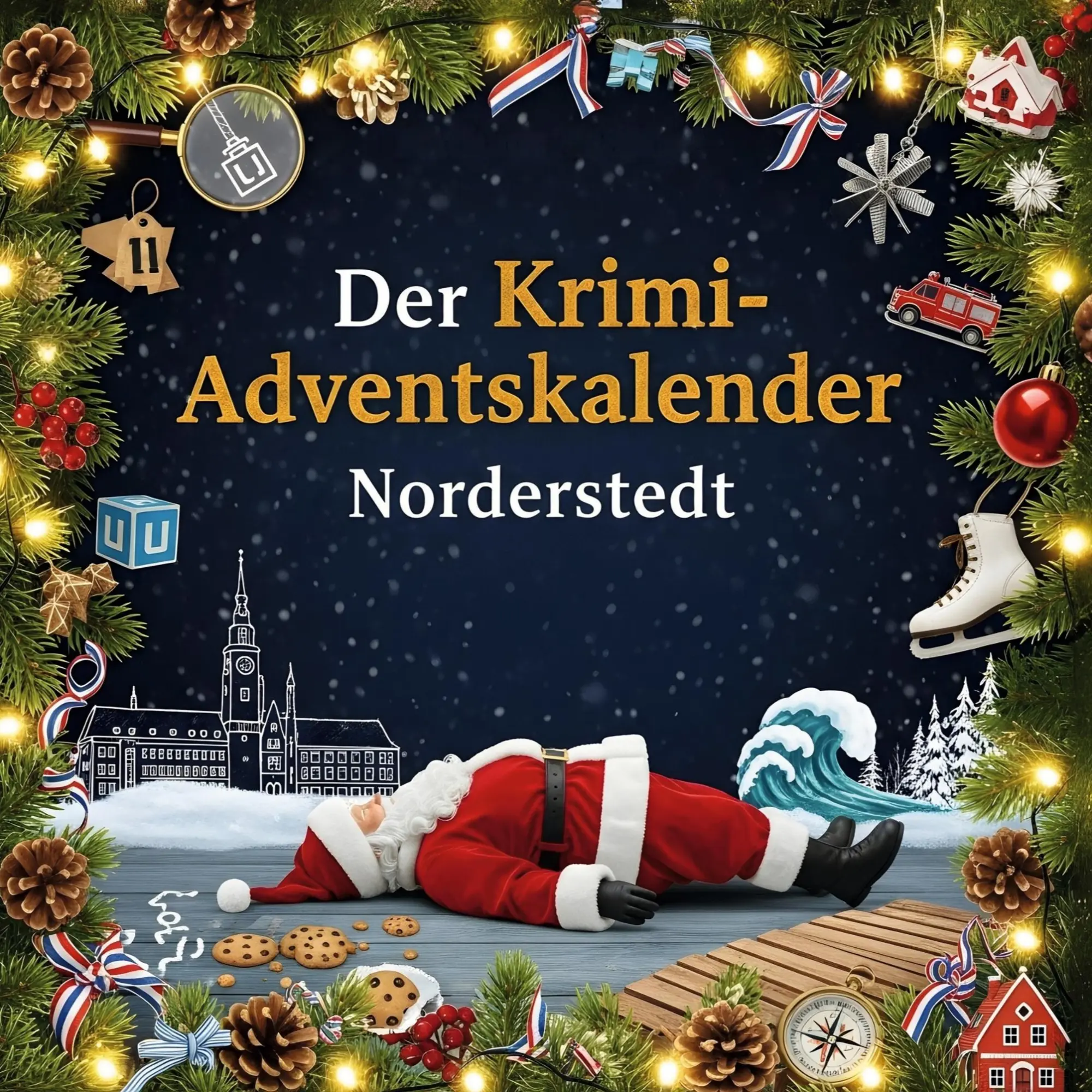 Cover: 9783695304813 | Der Krimi-Adventskalender Norderstedt | Mordsverdächtig in 24 Akten