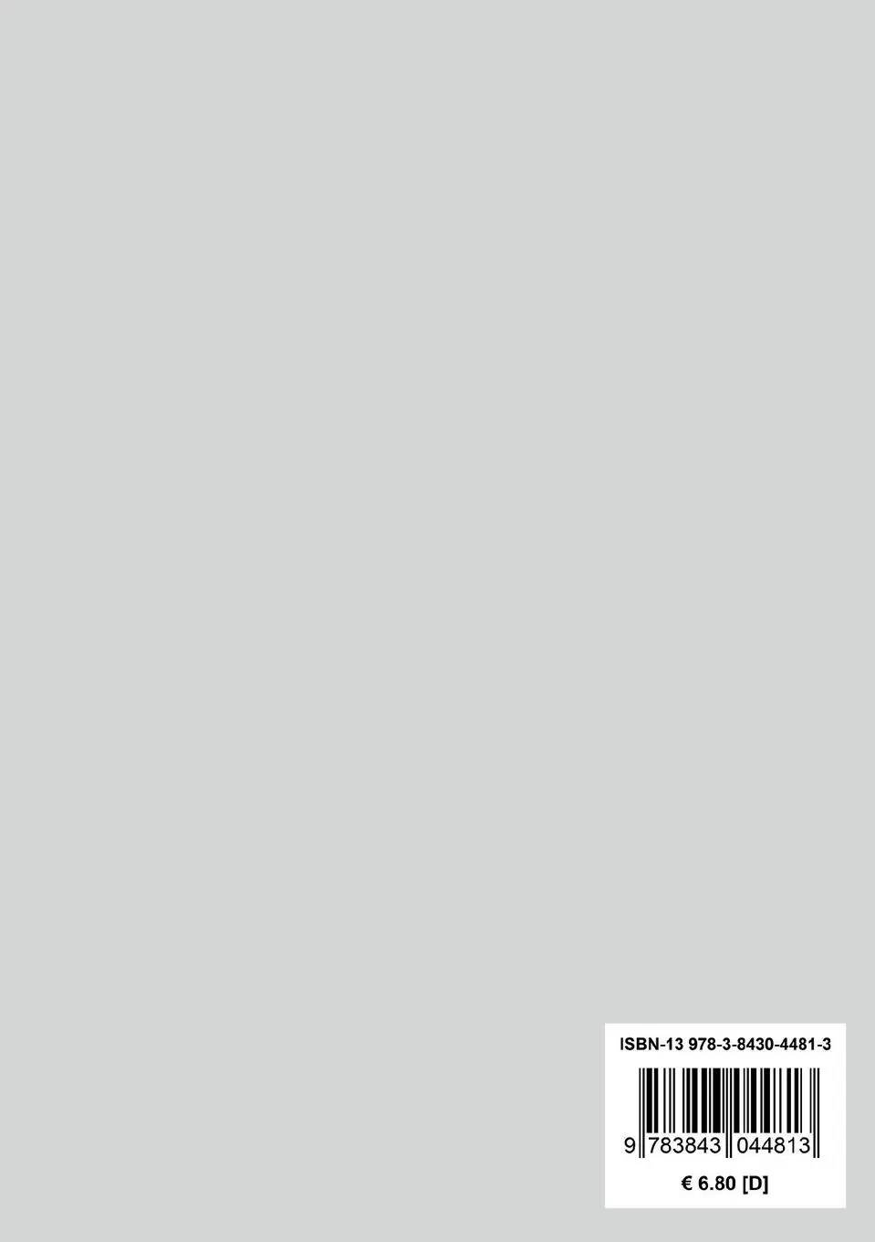 Rückseite: 9783843044813 | Zurückforderung der Denkfreiheit | Johann Gottlieb Fichte | Buch