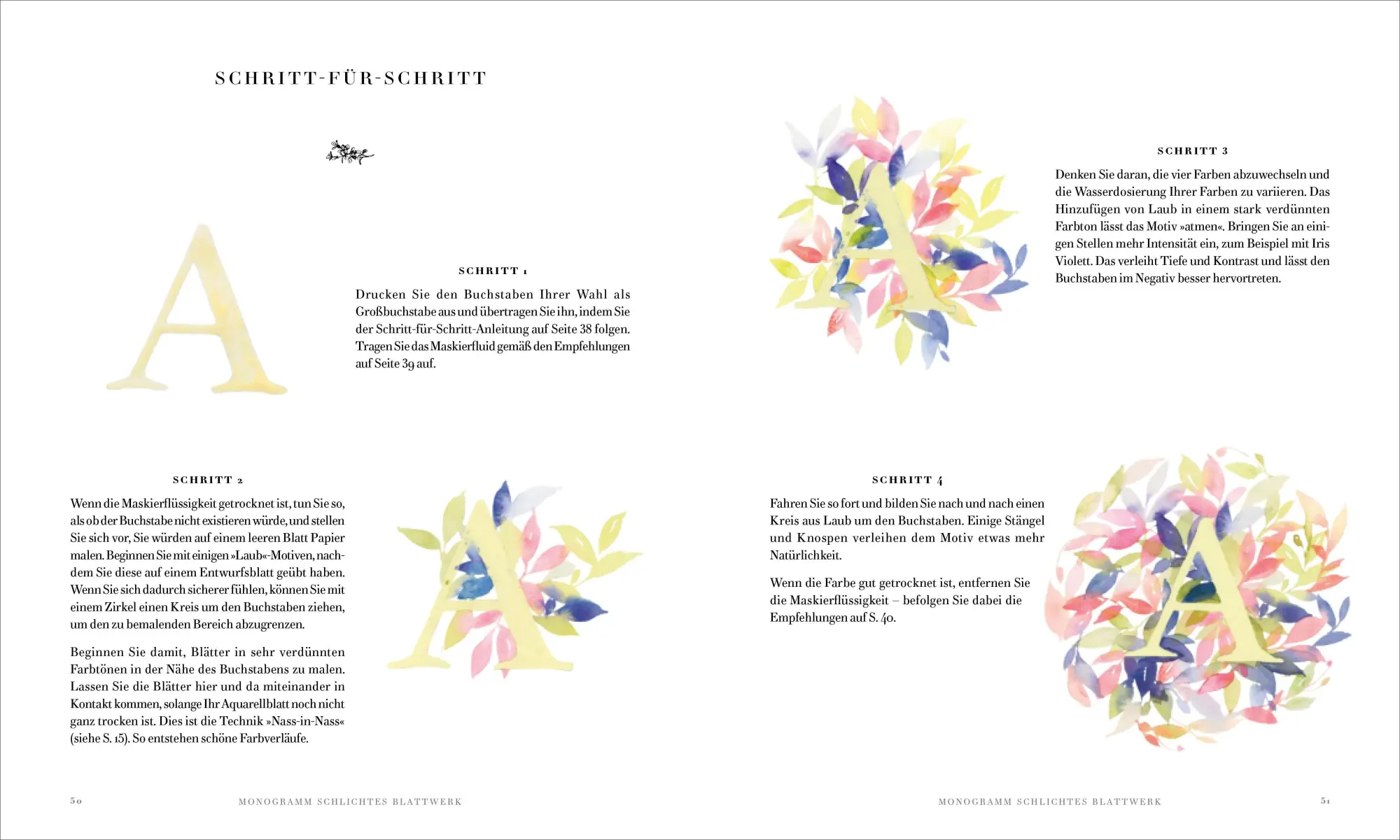 Bild: 9783862304813 | Monogramme in Aquarell | Blanche Tristant | Buch | 144 S. | Deutsch