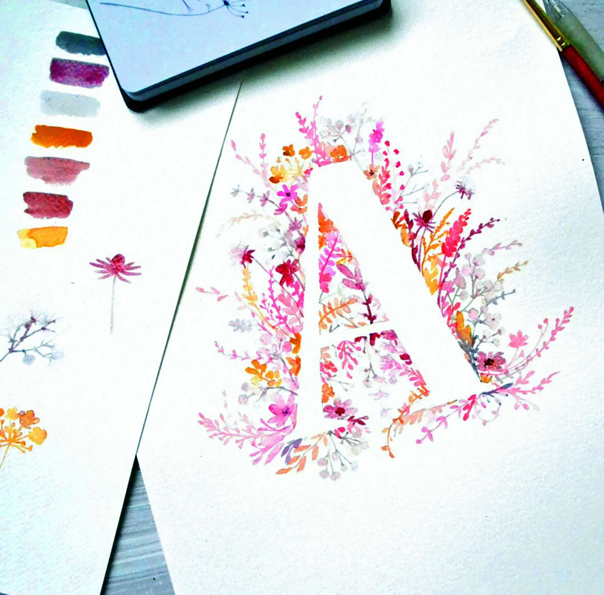 Bild: 9783862304813 | Monogramme in Aquarell | Blanche Tristant | Buch | 144 S. | Deutsch