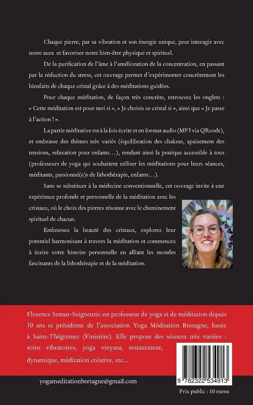 Rückseite: 9782322534913 | Méditer avec... les cristaux | Florence Semur-Seigneuric | Taschenbuch