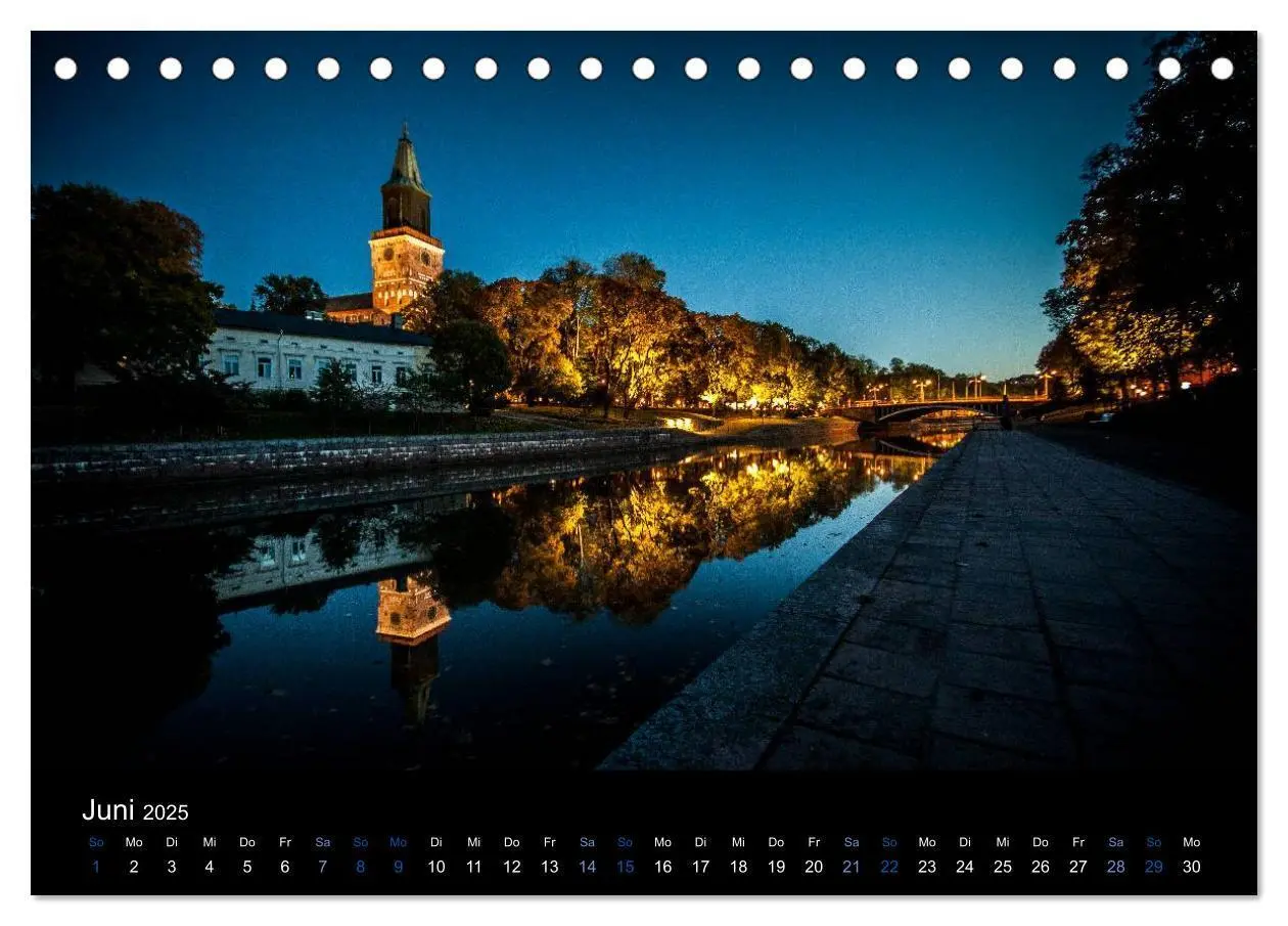 Bild: 9783435774913 | Turku / Finnland (Tischkalender 2025 DIN A5 quer), CALVENDO...