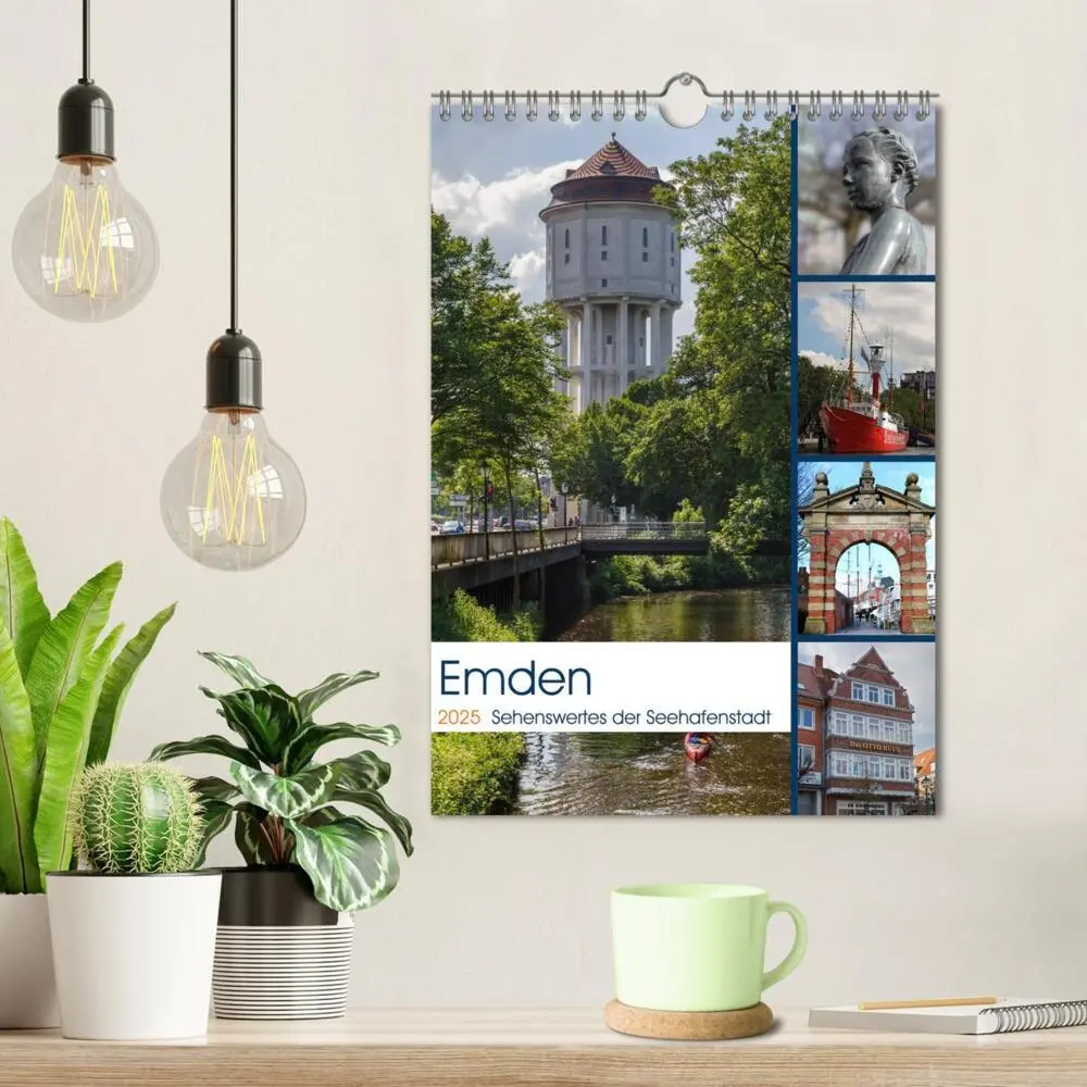 Bild: 9783457004913 | Emden - Sehenswertes der Seehafenstadt (Wandkalender 2025 DIN A4...