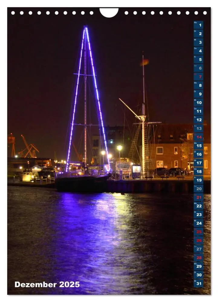 Bild: 9783457004913 | Emden - Sehenswertes der Seehafenstadt (Wandkalender 2025 DIN A4...