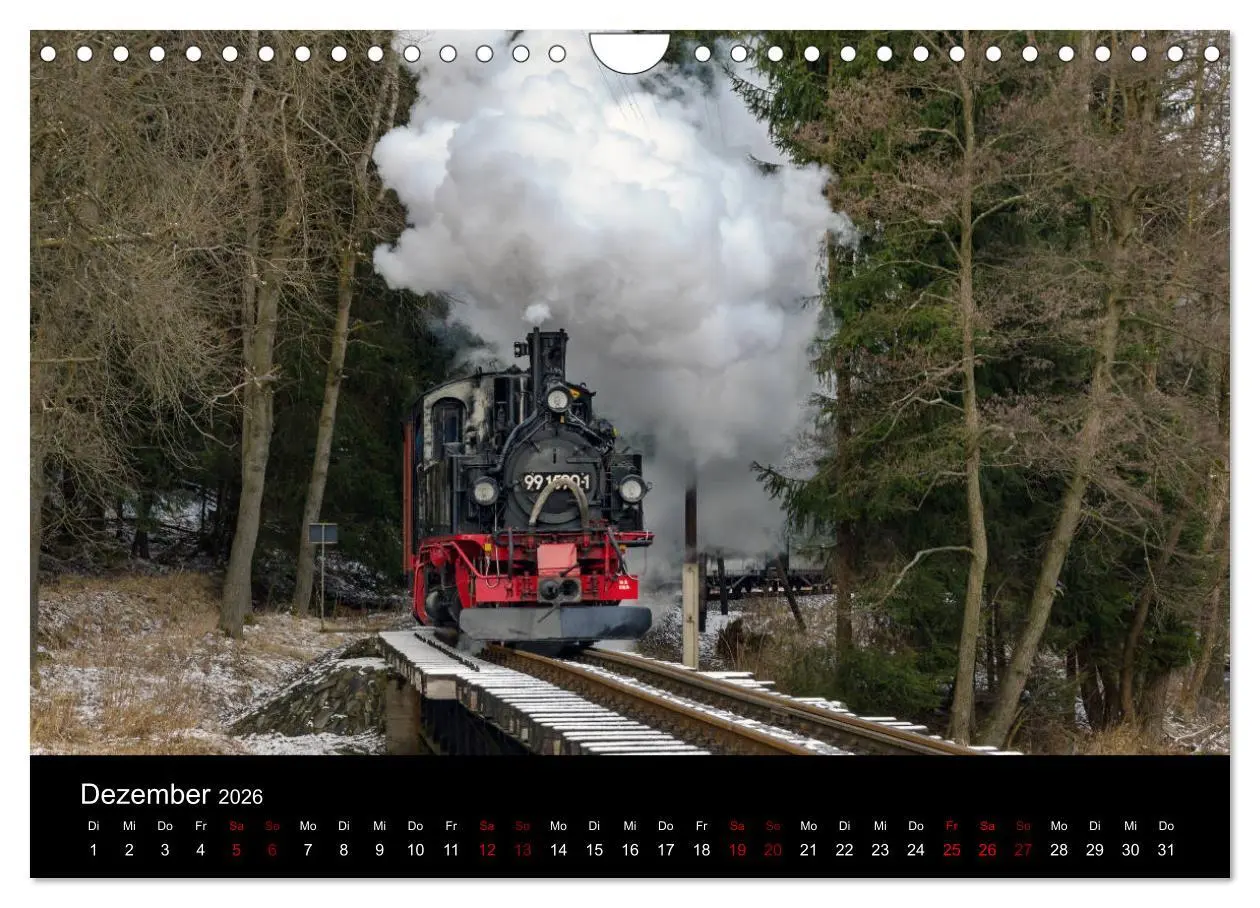 Bild: 9783457864913 | Dampf im Pressnitztal (Wandkalender 2026 DIN A4 quer), CALVENDO...