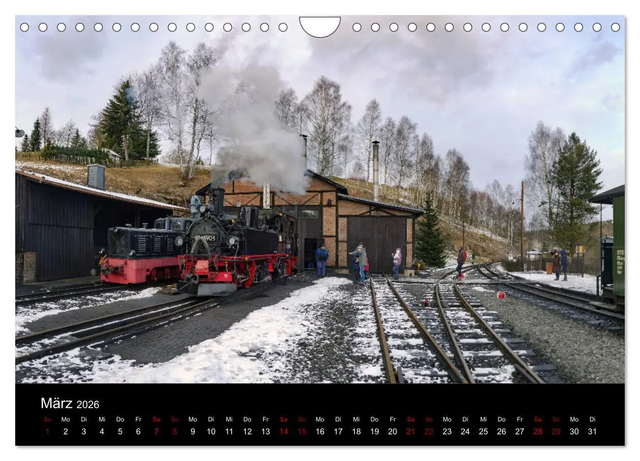 Bild: 9783457864913 | Dampf im Pressnitztal (Wandkalender 2026 DIN A4 quer), CALVENDO...