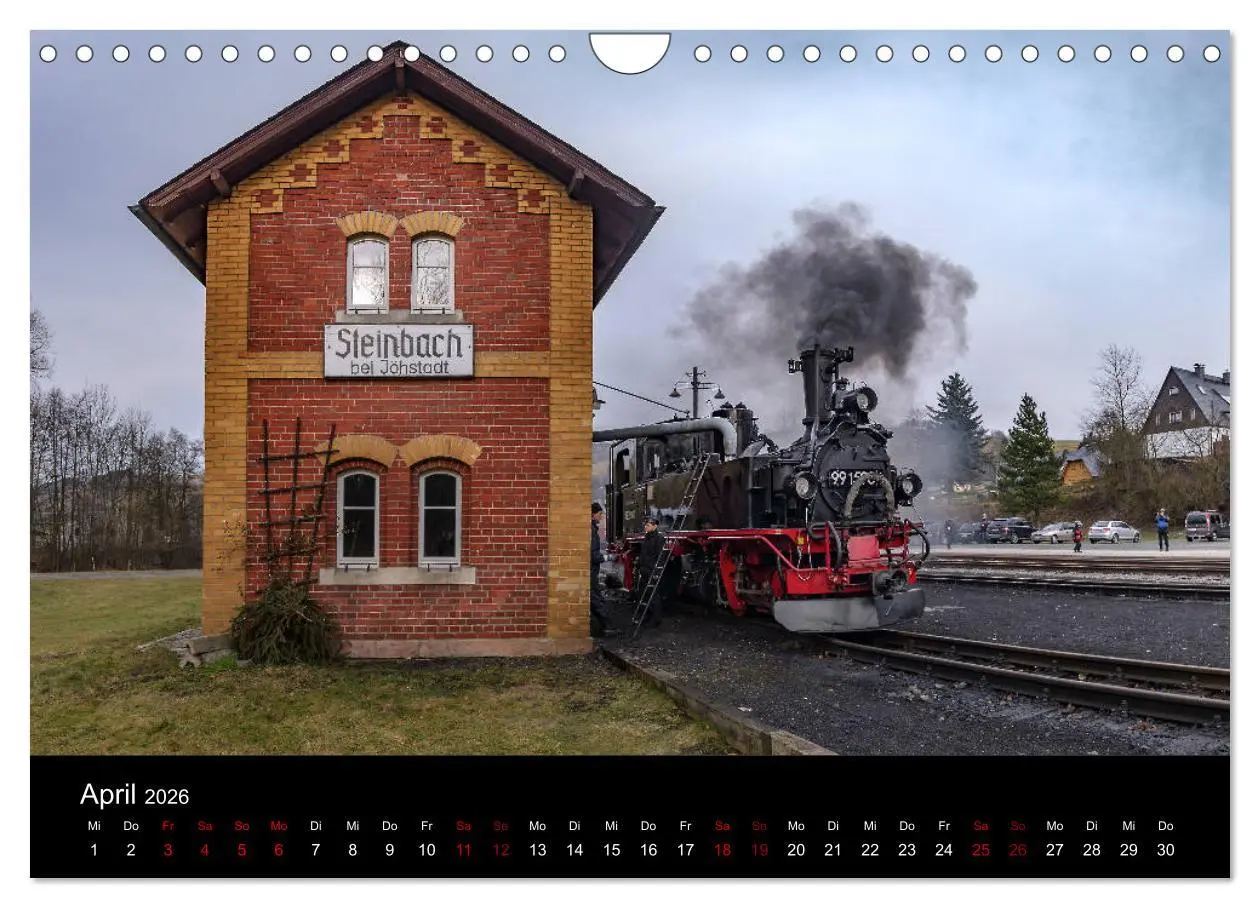 Bild: 9783457864913 | Dampf im Pressnitztal (Wandkalender 2026 DIN A4 quer), CALVENDO...