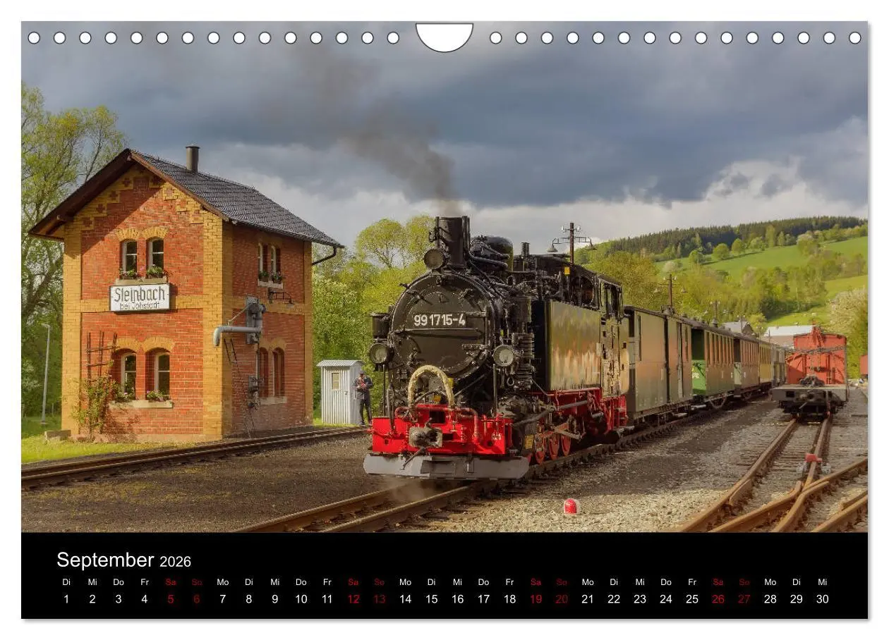 Bild: 9783457864913 | Dampf im Pressnitztal (Wandkalender 2026 DIN A4 quer), CALVENDO...