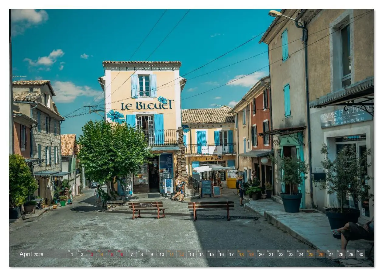 Bild: 9783516644913 | Fernweh nach Frankreich (Wandkalender 2026 DIN A4 quer), CALVENDO...