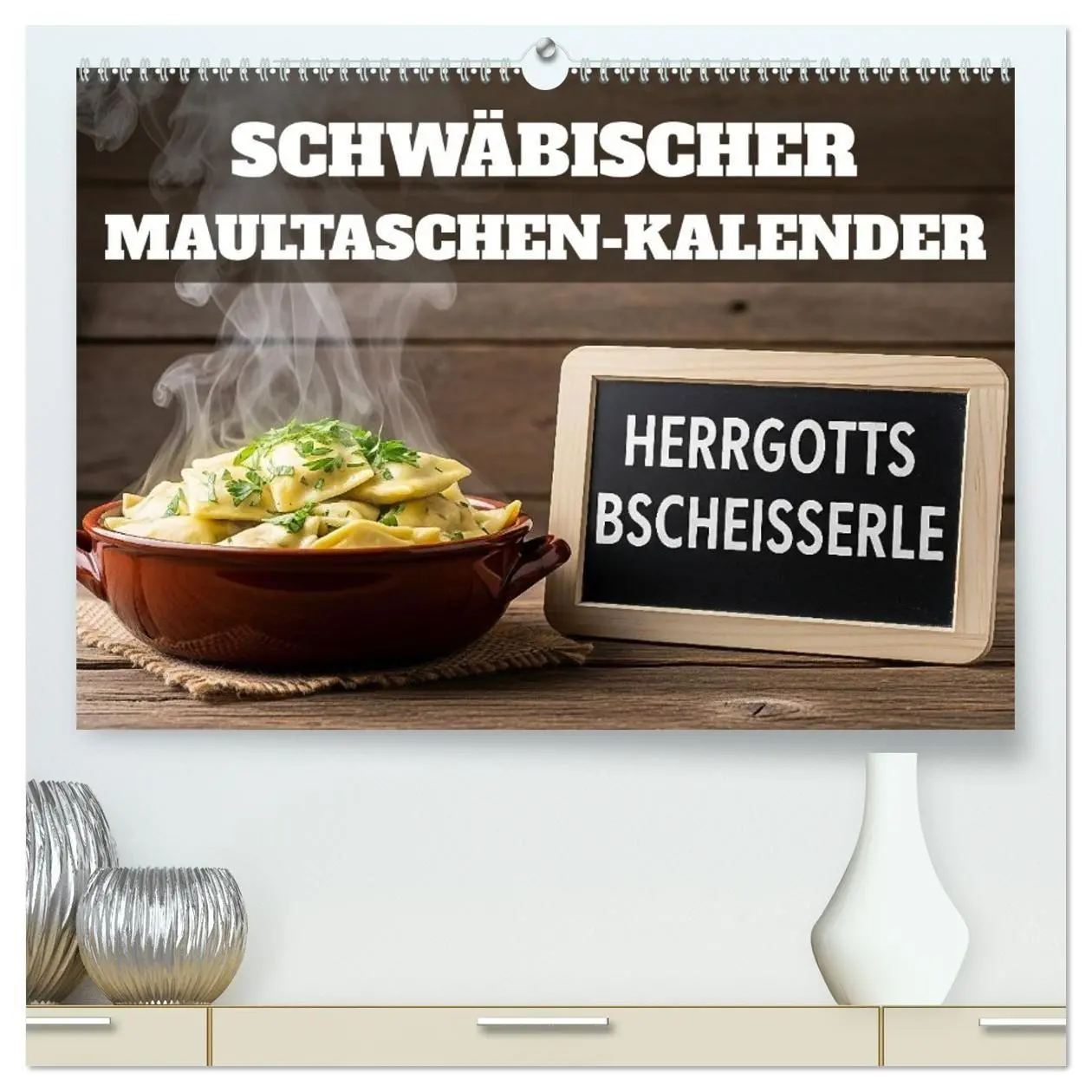 Cover: 9783516714913 | Schwäbischer Maultaschen-Kalender (hochwertiger Premium...