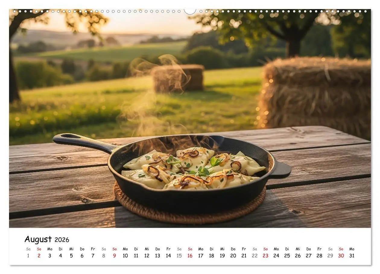 Bild: 9783516714913 | Schwäbischer Maultaschen-Kalender (hochwertiger Premium...