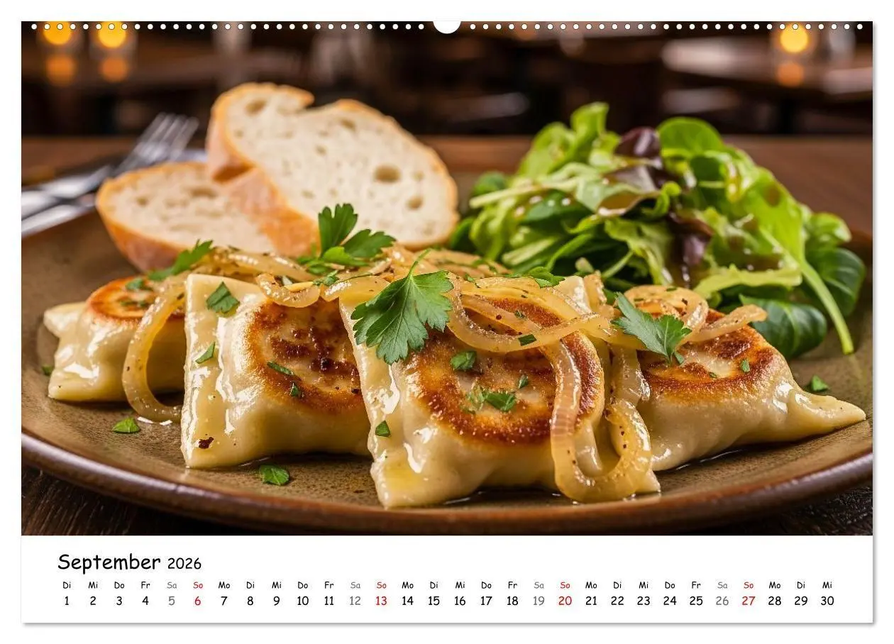 Bild: 9783516714913 | Schwäbischer Maultaschen-Kalender (hochwertiger Premium...