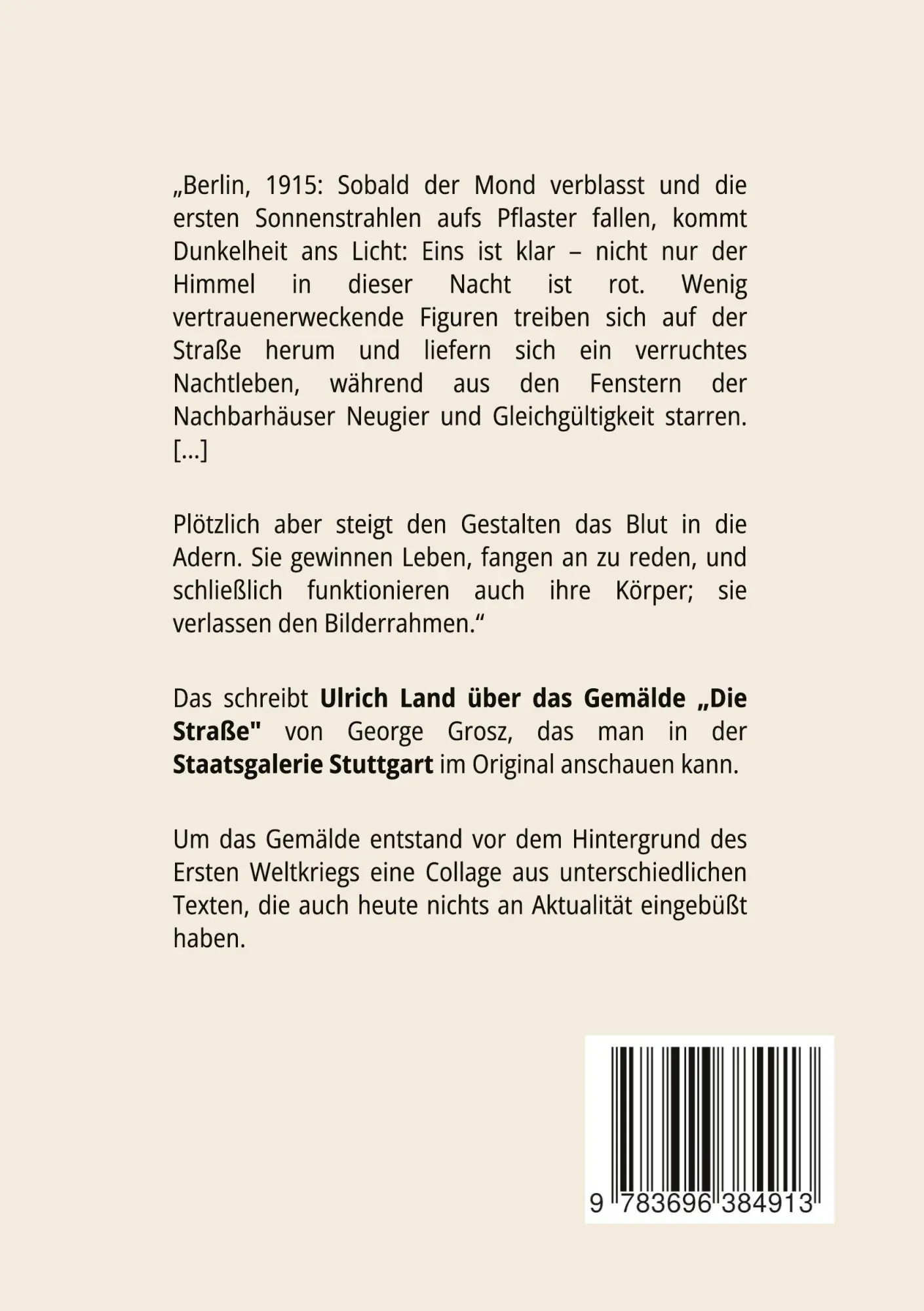 Rückseite: 9783696384913 | Die Straße knackt | Heike Dahlmanns (u. a.) | Taschenbuch | 84 S.