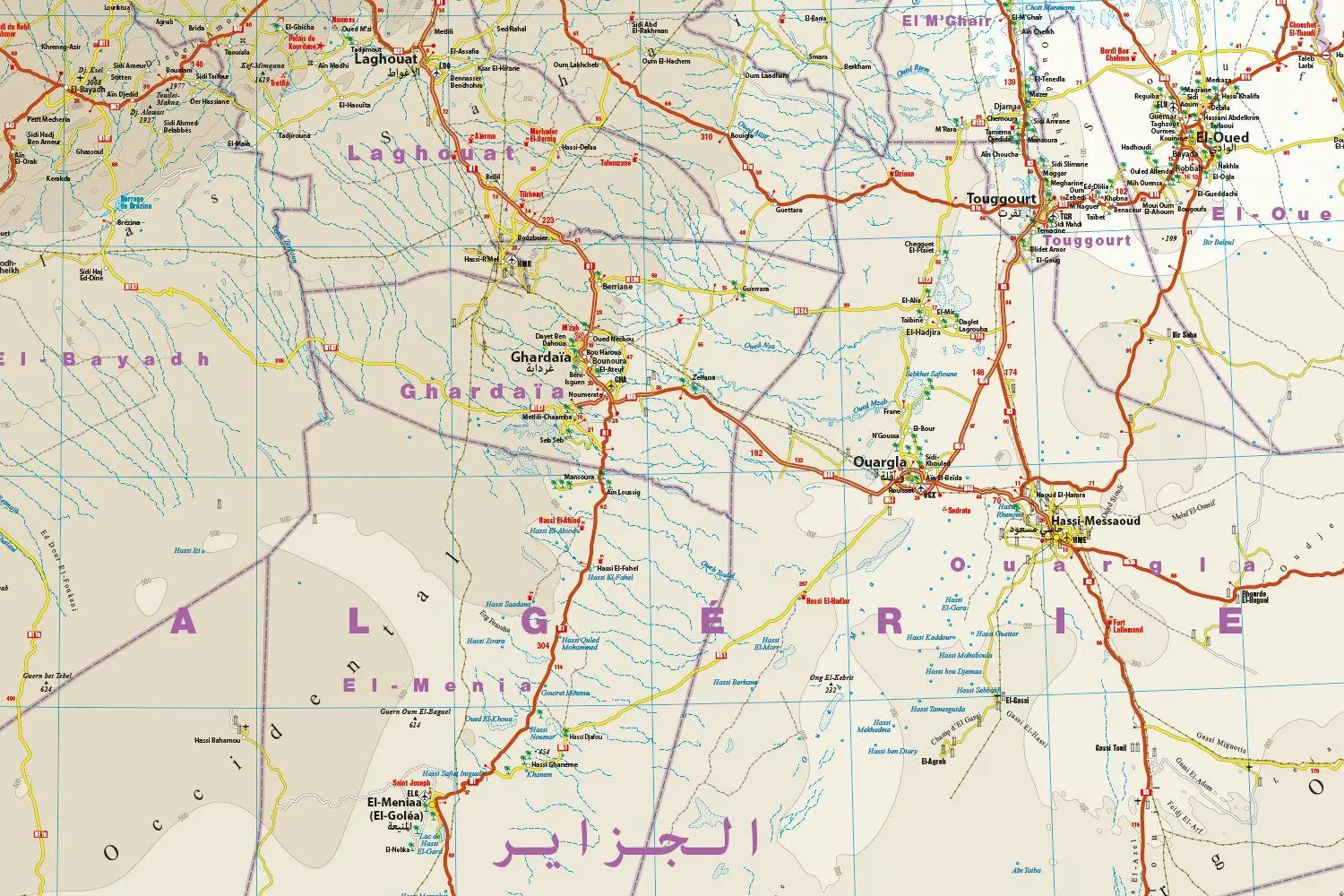 Bild: 9783831774913 | Reise Know-How Landkarte Algerien, Tunesien Algeria, Tunisia...