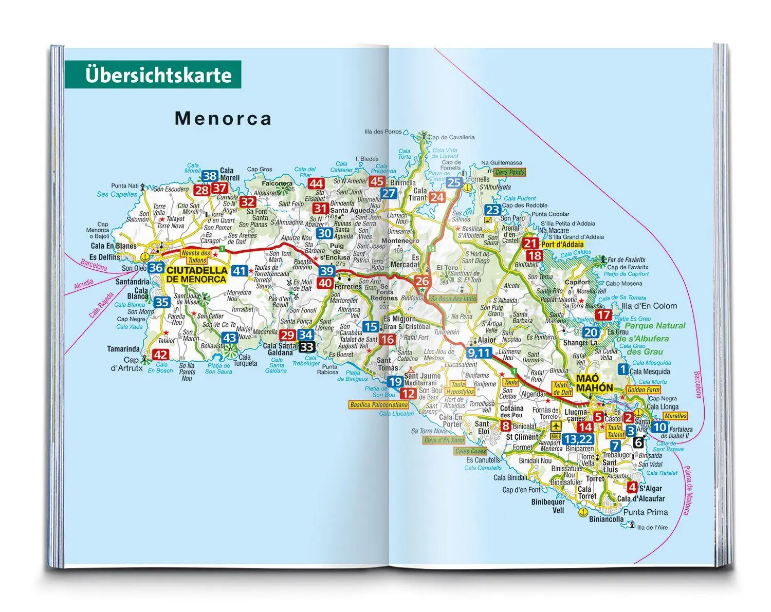 Bild: 9783991544913 | KOMPASS Wanderführer Menorca, 45 Touren mit Extra-Tourenkarte | Lair