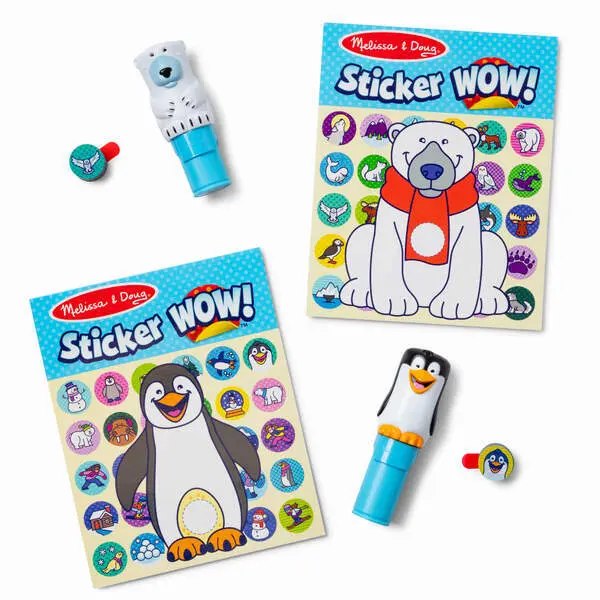 Bild: 681147005013 | MAC Sticker Wow Stempelset 2er Winter | Karton | 50130 | Deutsch