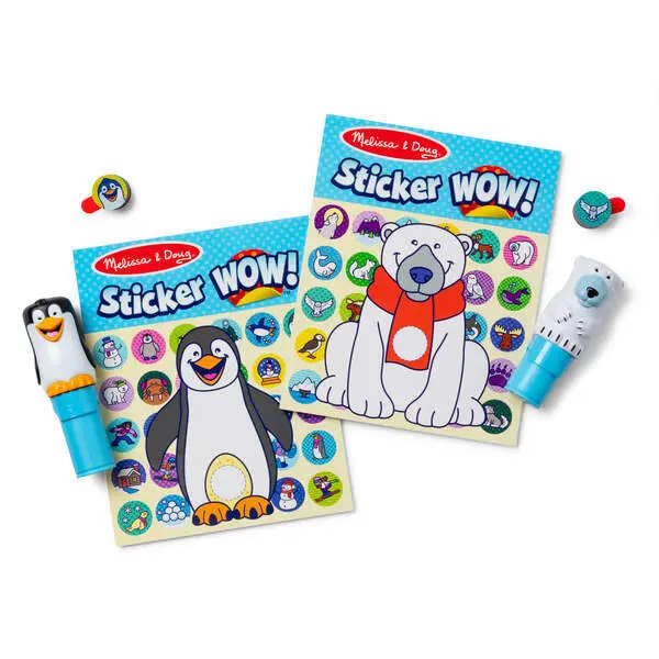 Bild: 681147005013 | MAC Sticker Wow Stempelset 2er Winter | Karton | 50130 | Deutsch