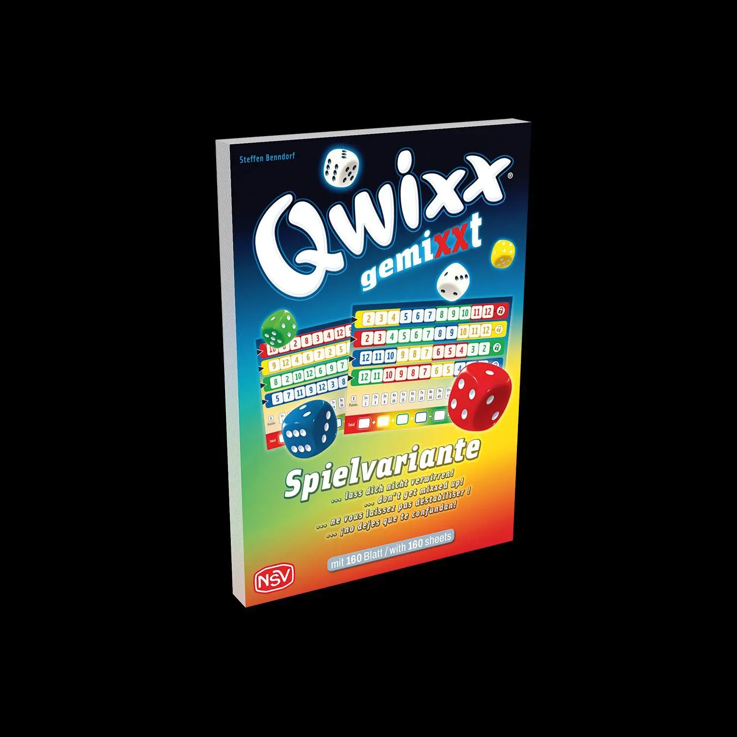 Cover: 4012426885013 | QWIXX GEMIXXT XL - ZUSATZBLÖCKE | NSV - Nürnberger Spielkarten Verlag
