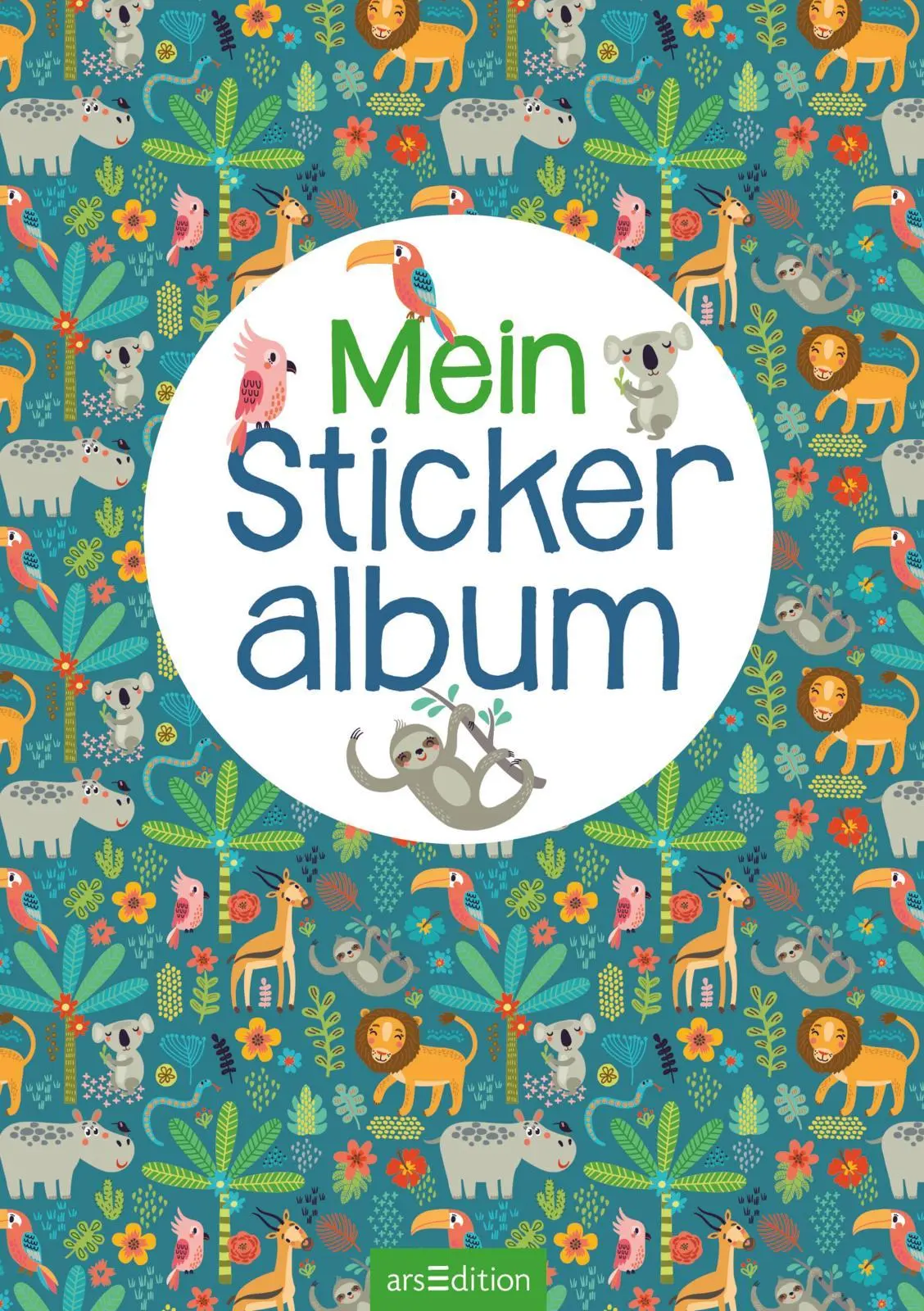 Bild: 4014489125013 | Mein Stickeralbum - Dschungel | Broschüre | Stickeralbum | 24 S.