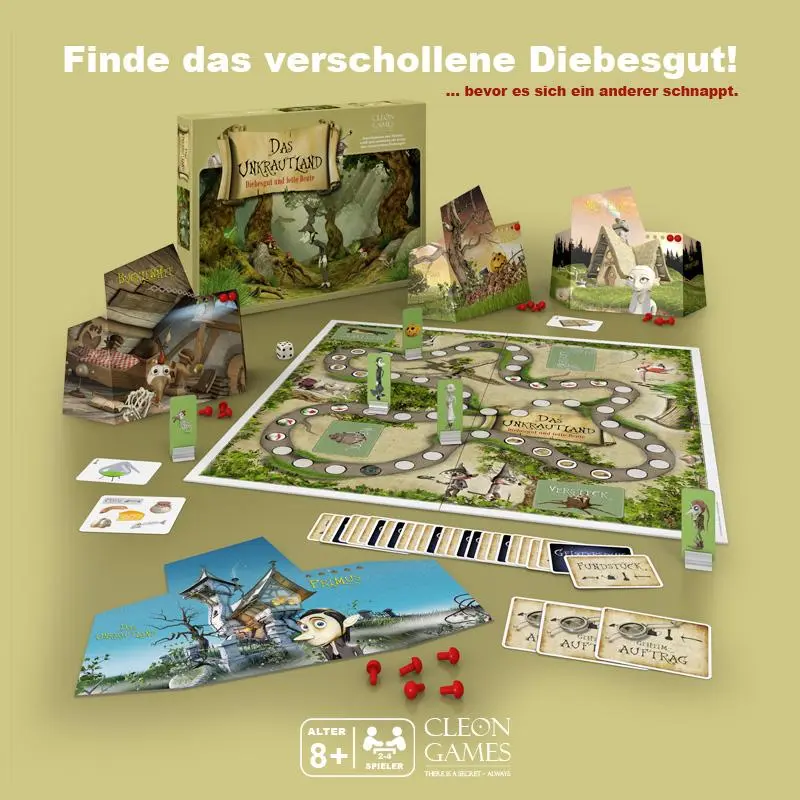 Bild: 4280000705013 | Das Unkrautland - Diebesgut und fette Beute (Brettspiel) | Spiel