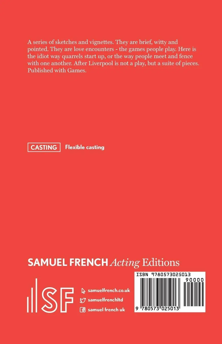 Rückseite: 9780573025013 | Games and After Liverpool | James Saunders | Taschenbuch | Englisch