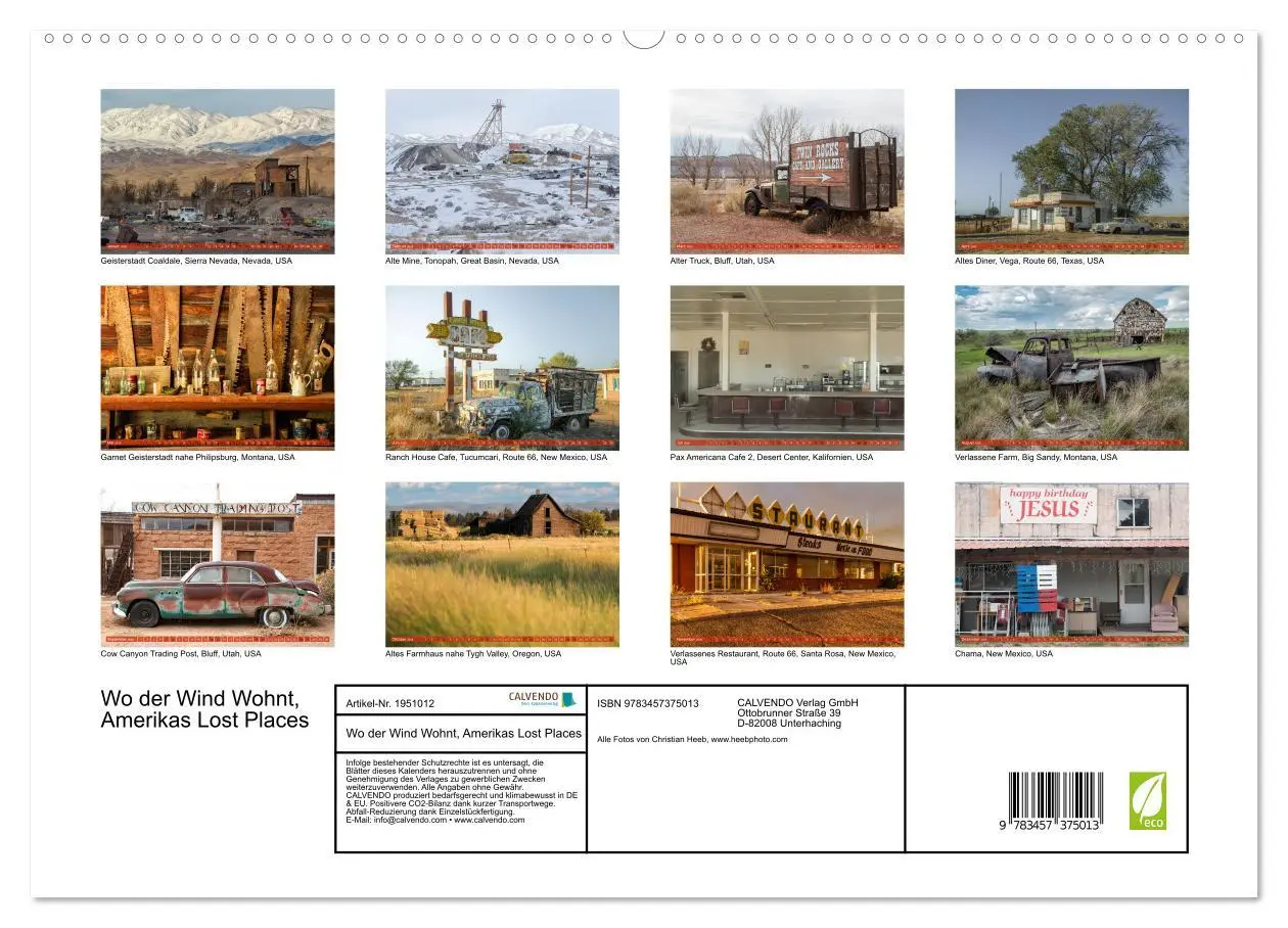 Bild: 9783457375013 | Wo der Wind Wohnt, Amerikas Lost Places (hochwertiger Premium...