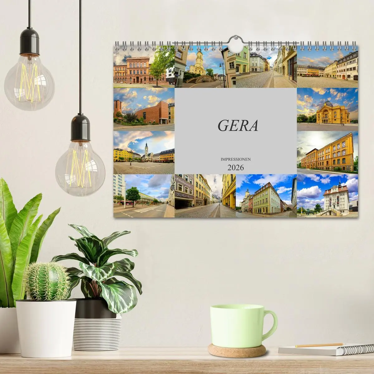 Bild: 9783457825013 | Gera Impressionen (Wandkalender 2026 DIN A4 quer), CALVENDO...