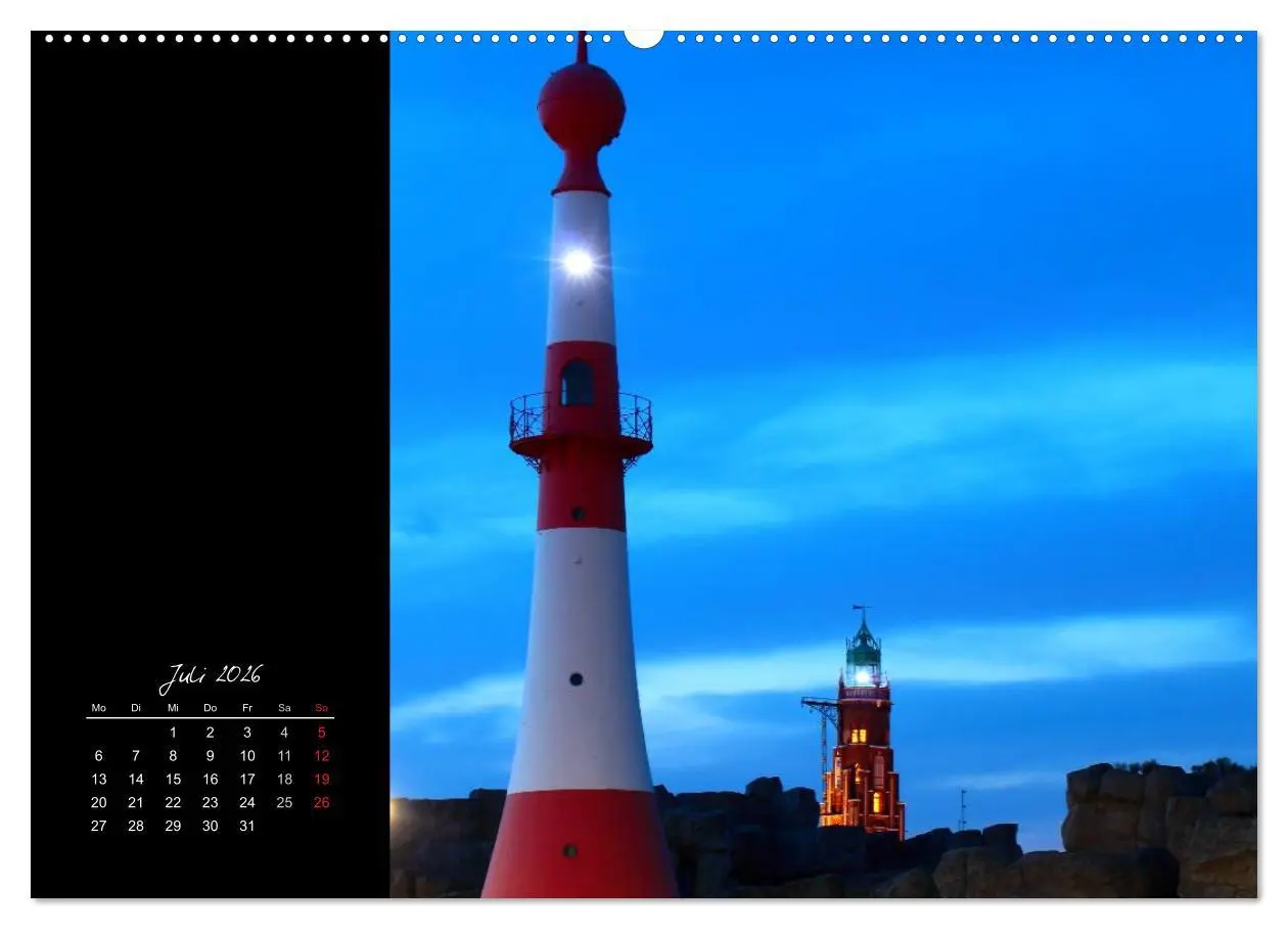 Bild: 9783516225013 | Bremerhaven Nights (Wandkalender 2026 DIN A2 quer), CALVENDO...