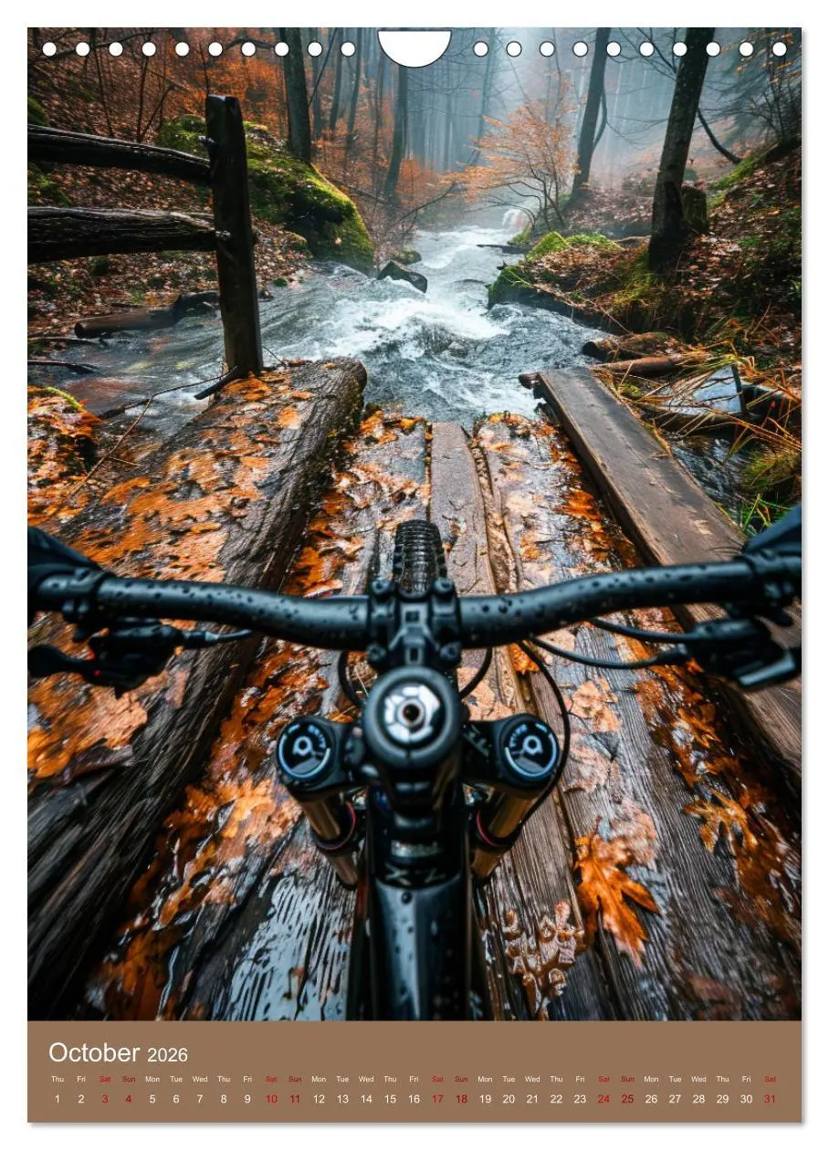 Bild: 9783516535013 | Downhill Adrenaline (Wall Calendar 2026 DIN A4 portrait), CALVENDO...