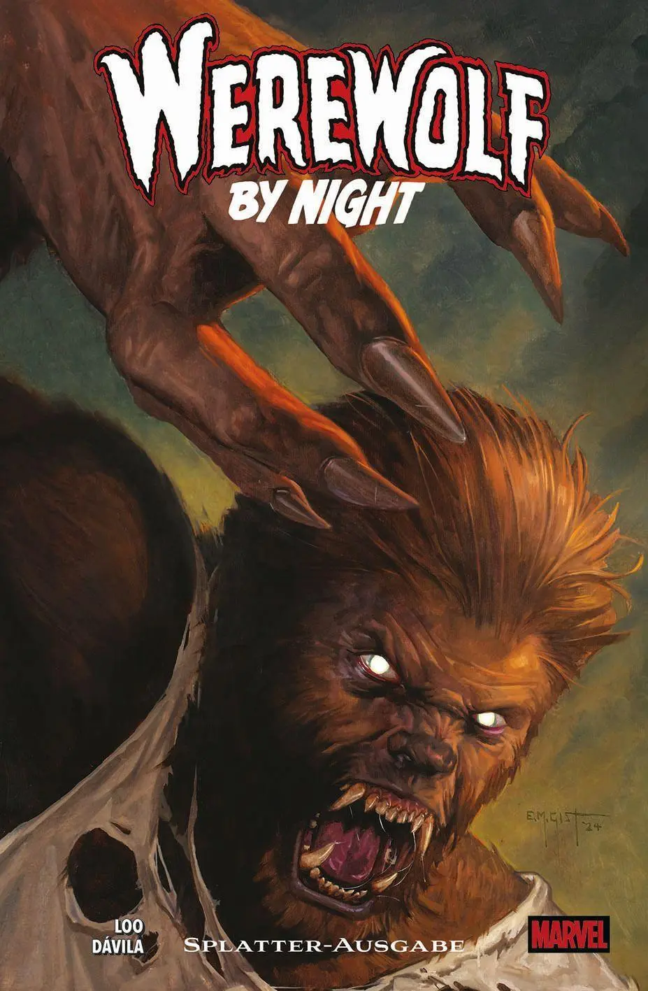 Cover: 9783741645013 | Werewolf by Night | Splatter-Ausgabe | Jason Loo (u. a.) | Taschenbuch