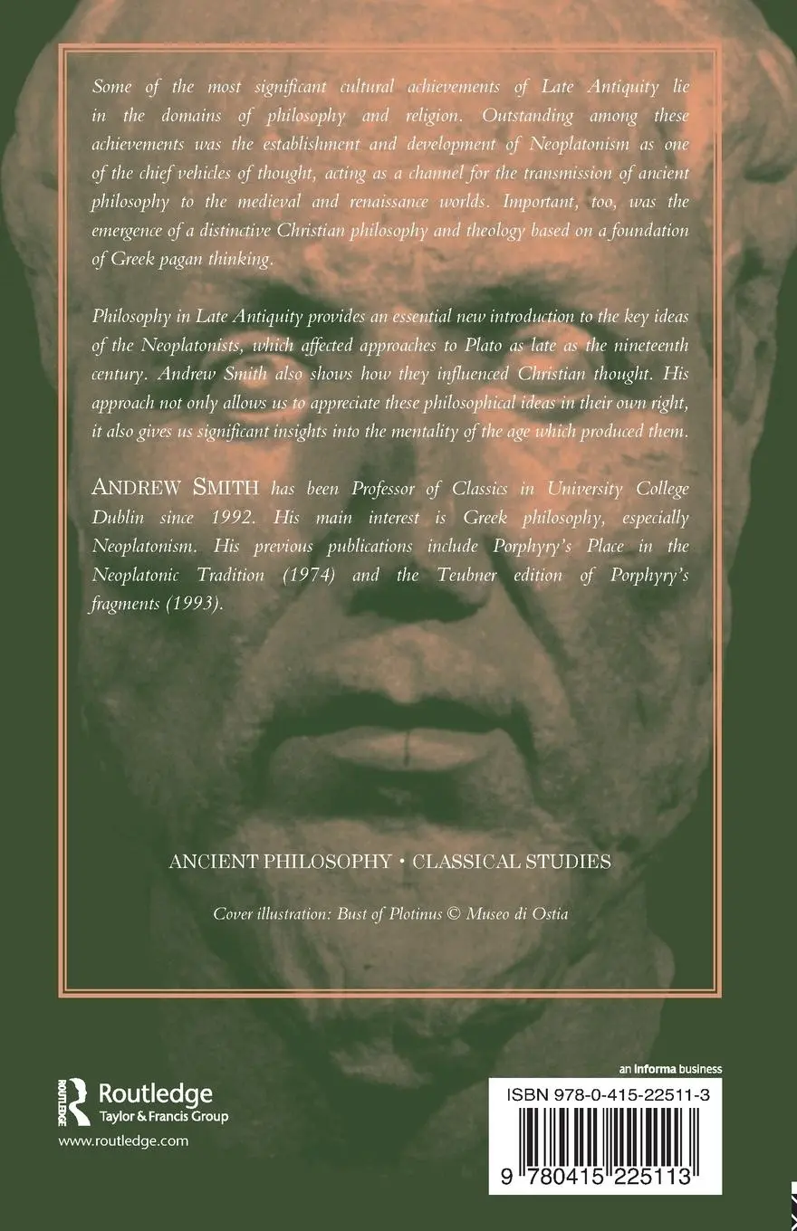 Rückseite: 9780415225113 | Philosophy in Late Antiquity | Andrew Smith | Taschenbuch | Englisch