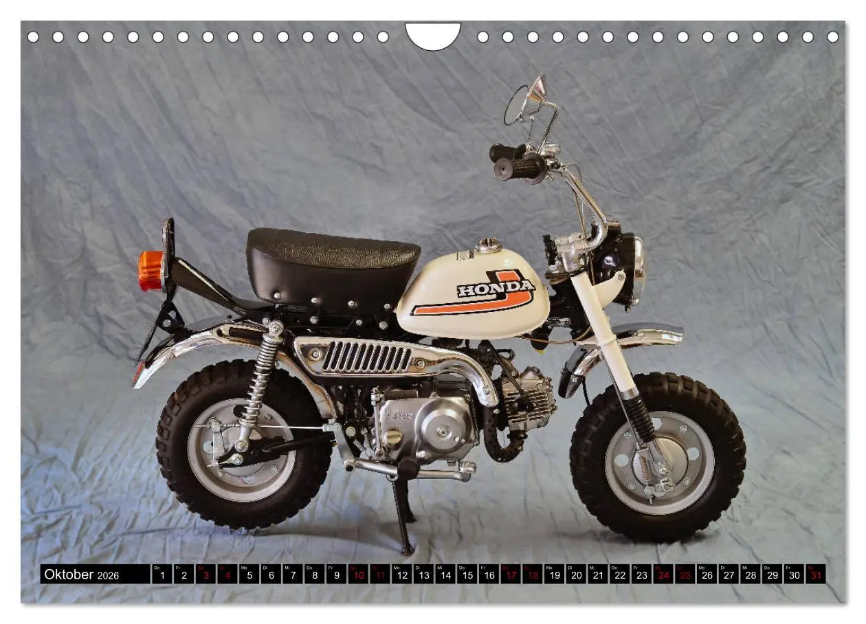 Bild: 9783457675113 | Bonsai Mopeds (Wandkalender 2026 DIN A4 quer), CALVENDO Monatskalender