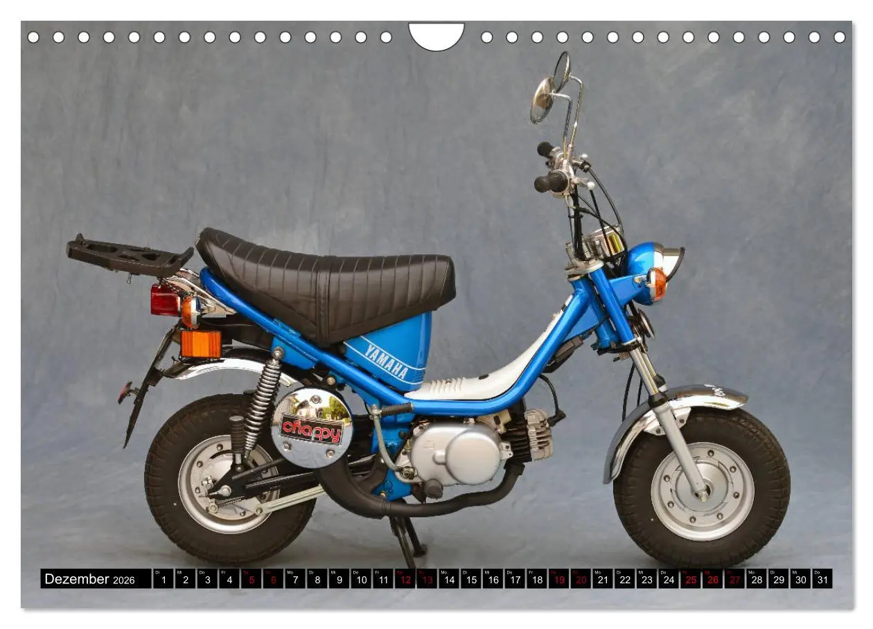 Bild: 9783457675113 | Bonsai Mopeds (Wandkalender 2026 DIN A4 quer), CALVENDO Monatskalender