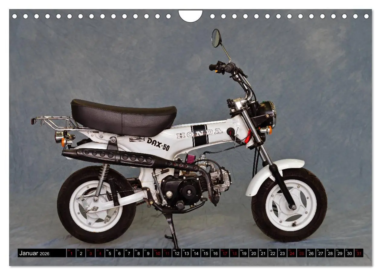 Bild: 9783457675113 | Bonsai Mopeds (Wandkalender 2026 DIN A4 quer), CALVENDO Monatskalender