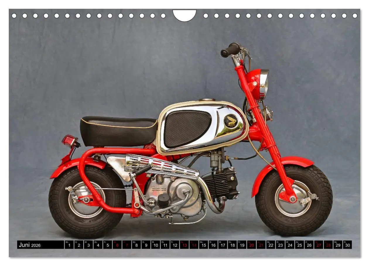 Bild: 9783457675113 | Bonsai Mopeds (Wandkalender 2026 DIN A4 quer), CALVENDO Monatskalender