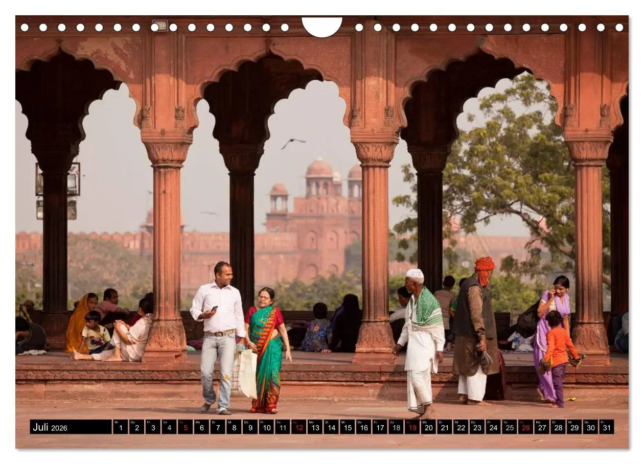 Bild: 9783516075113 | Indien - das goldene Dreieck, Delhi-Agra-Jaipur (Wandkalender 2026...