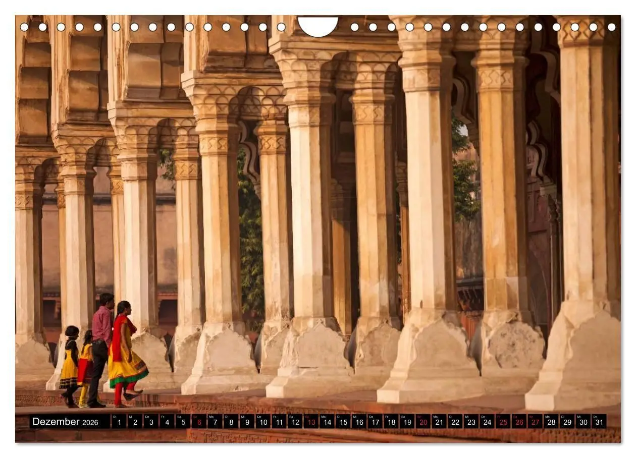 Bild: 9783516075113 | Indien - das goldene Dreieck, Delhi-Agra-Jaipur (Wandkalender 2026...