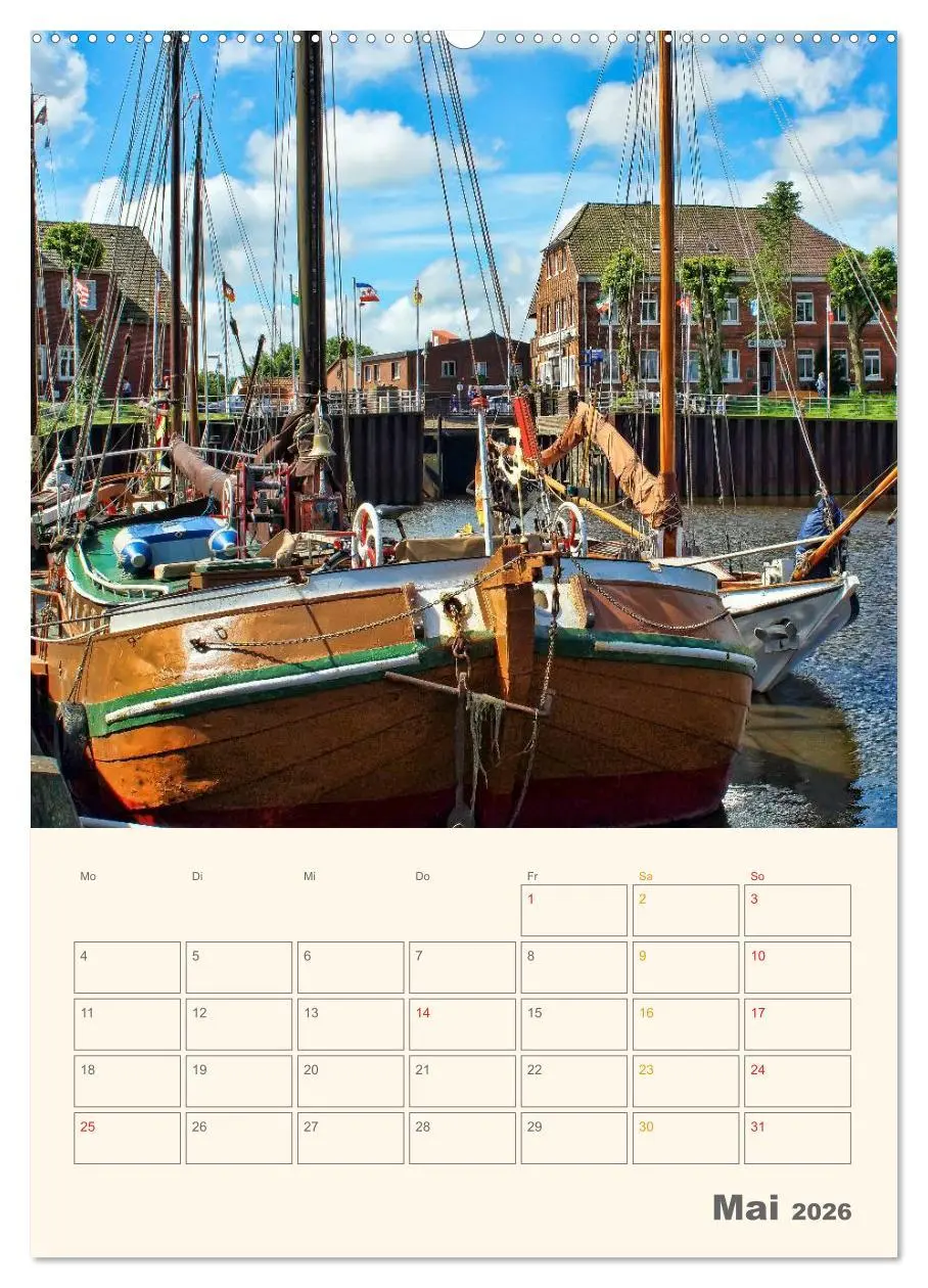 Bild: 9783516455113 | Ostfriesland - Carolinensiel, der Museumshafen (hochwertiger...