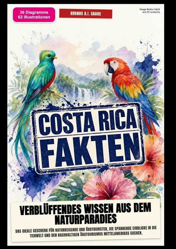 Cover: 9783565585113 | Costa Rica Fakten: Verblüffendes Wissen aus dem Naturparadies | Saage