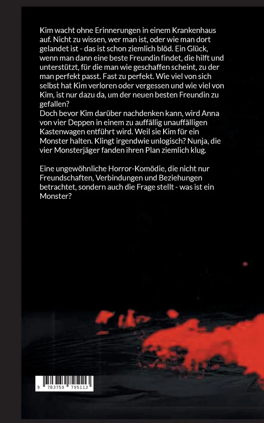 Rückseite: 9783759795113 | Nur Monster mögen Ananas auf Pizza | Marie-Christin Spitznagel | Buch
