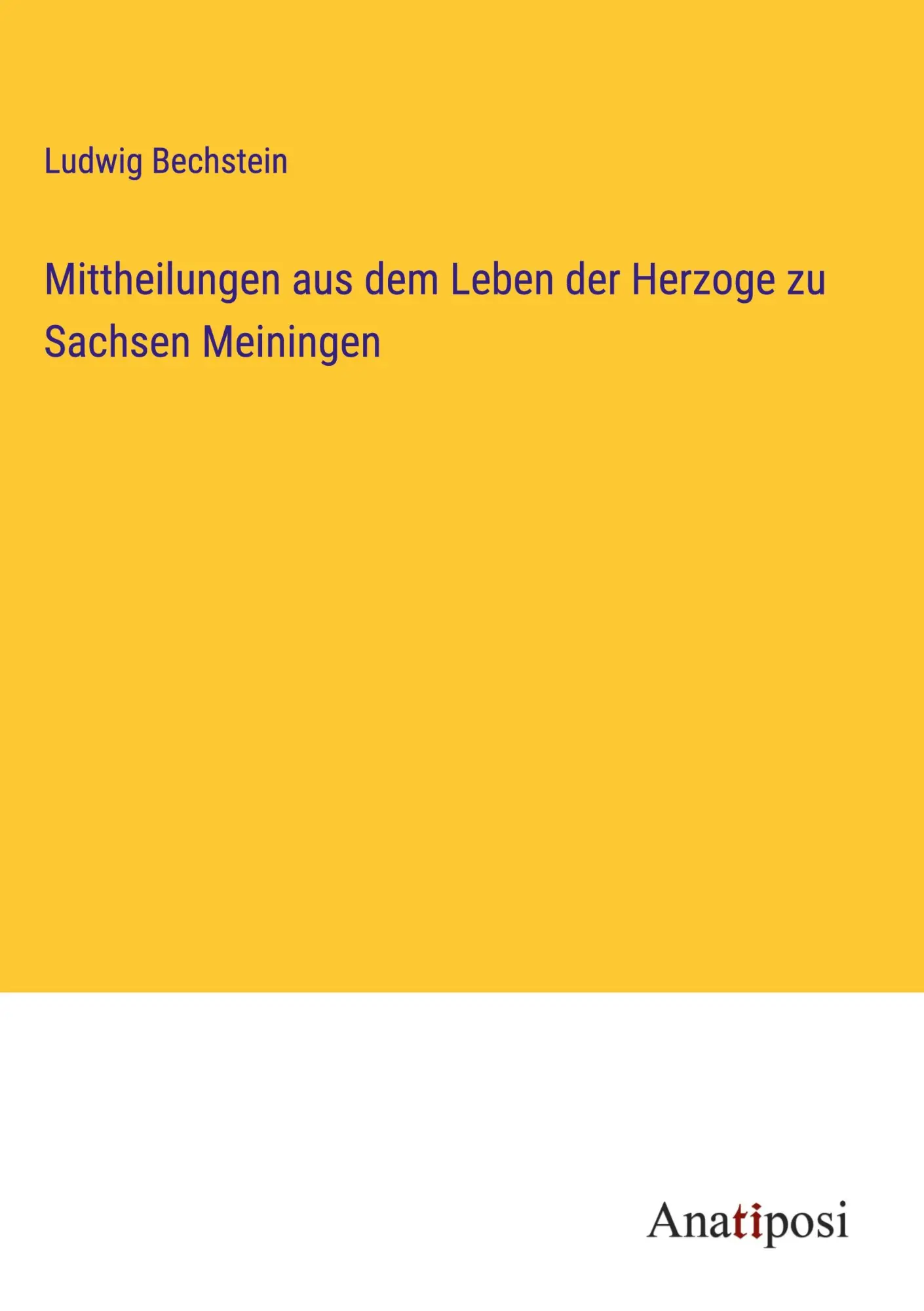 Cover: 9783382015213 | Mittheilungen aus dem Leben der Herzoge zu Sachsen Meiningen | Buch