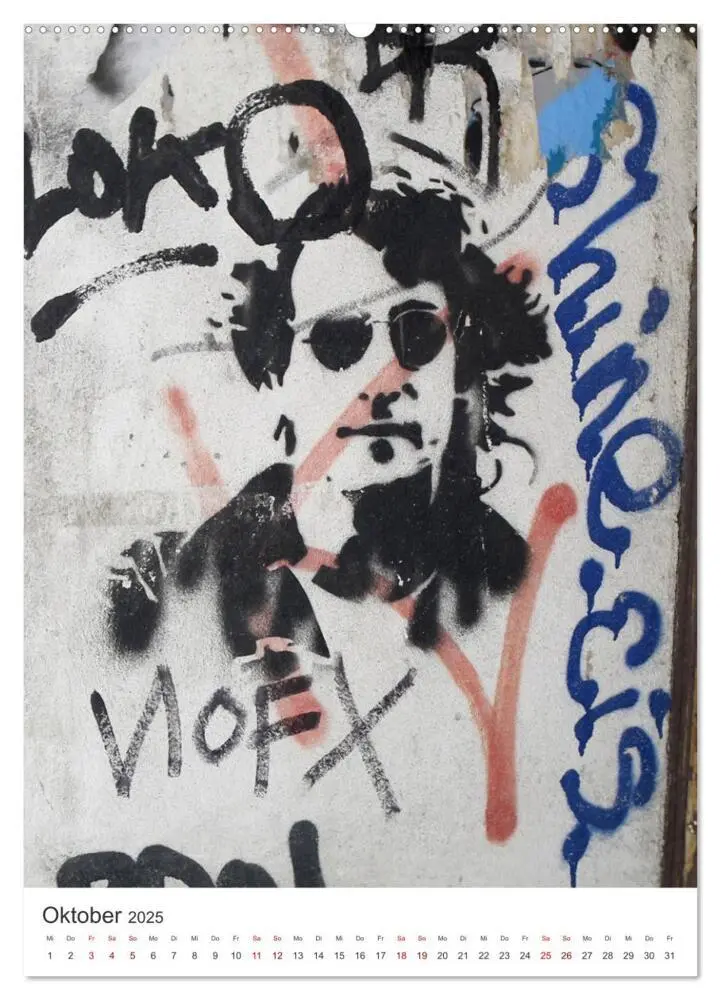 Bild: 9783435955213 | StreetArt Berlin (Wandkalender 2025 DIN A2 hoch), CALVENDO...