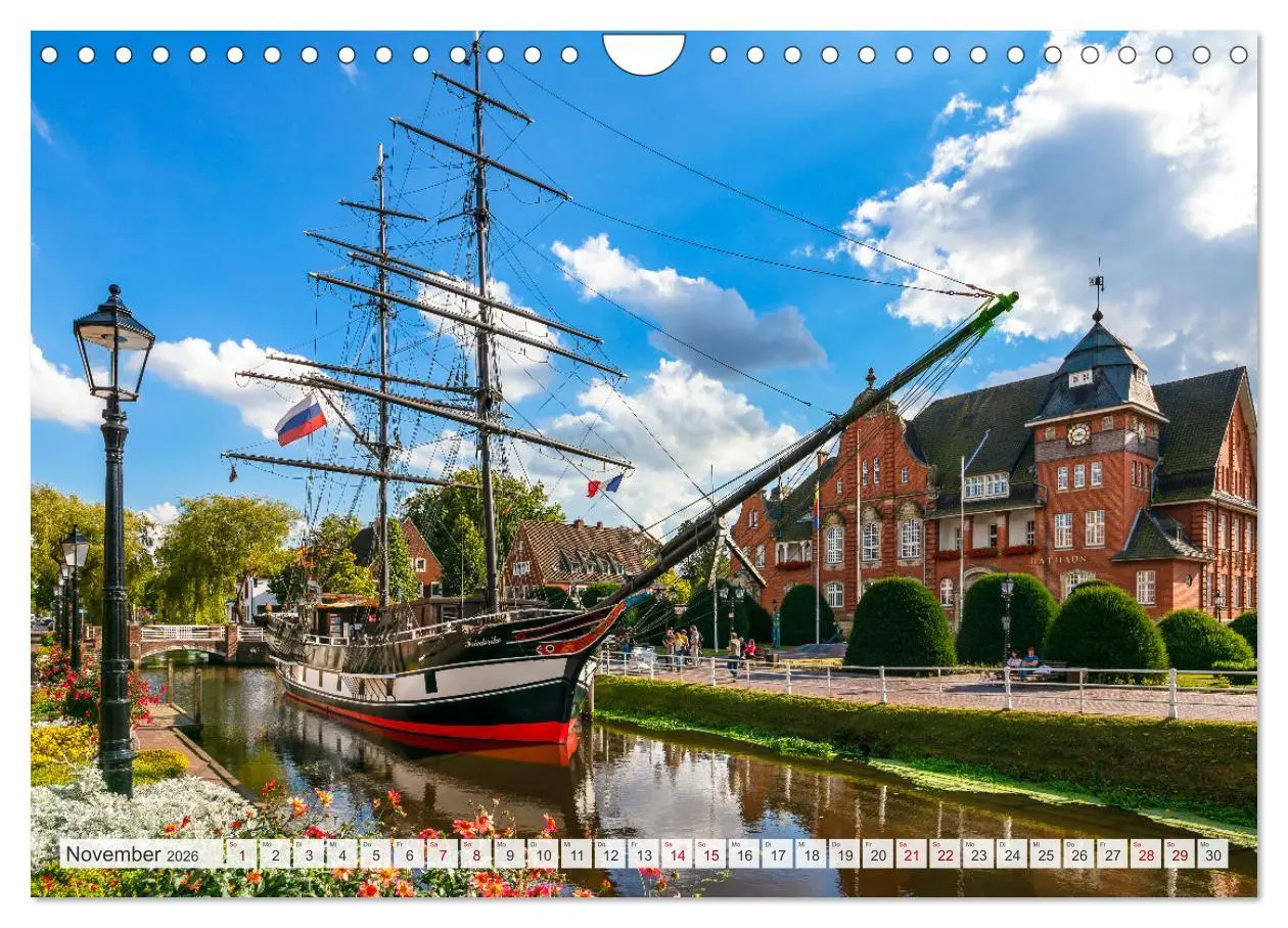Bild: 9783457595213 | Rund um Papenburg (Wandkalender 2026 DIN A4 quer), CALVENDO...