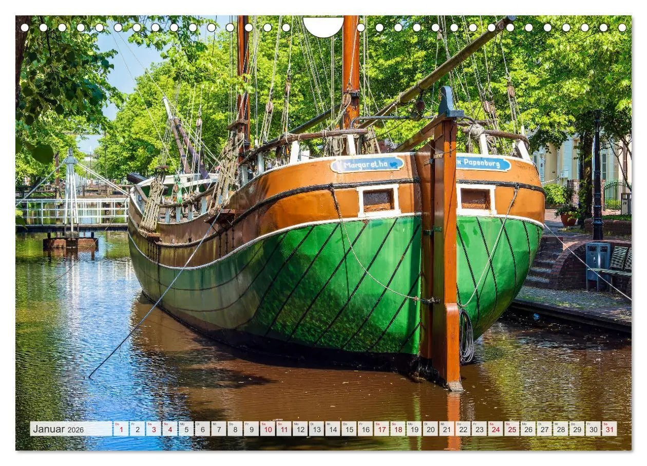 Bild: 9783457595213 | Rund um Papenburg (Wandkalender 2026 DIN A4 quer), CALVENDO...
