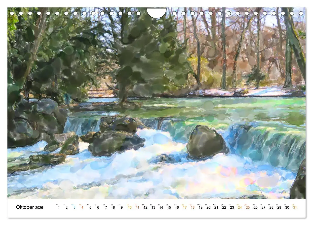 Bild: 9783457735213 | München - Bayerns Landeshauptstadt in Aquarellfarben (Wandkalender...
