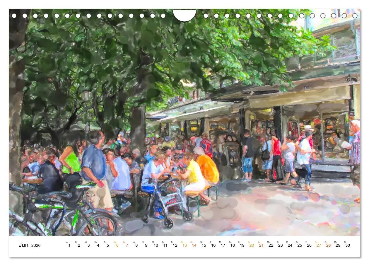 Bild: 9783457735213 | München - Bayerns Landeshauptstadt in Aquarellfarben (Wandkalender...